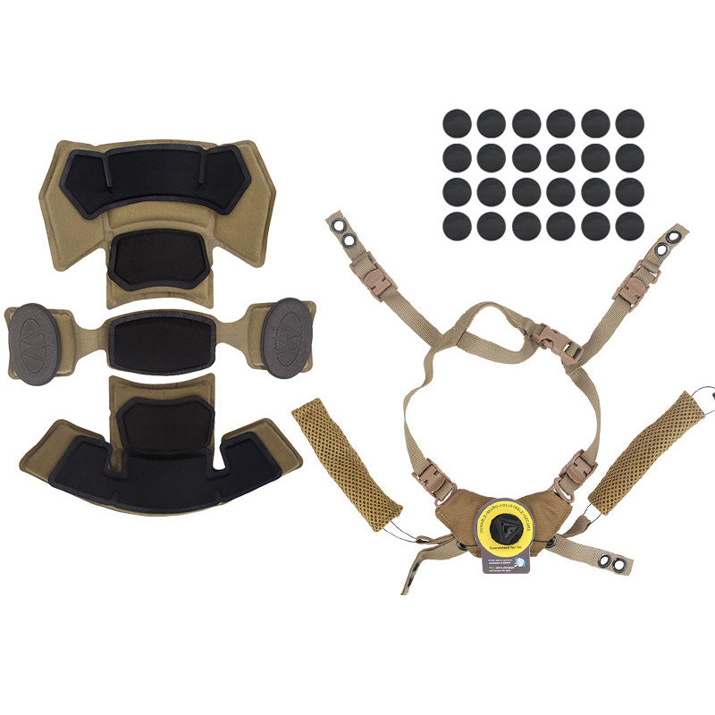 Full Memory Helmet Foam Liner 2 Generation FAST Tactical Explosion-Proof Helmet Cushioning Pad FAST MICH Wendy Knob Adjustment Strap