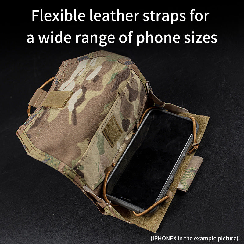 Tactical Vest MOLLE System Adaptation Mobile Navigation Function Package