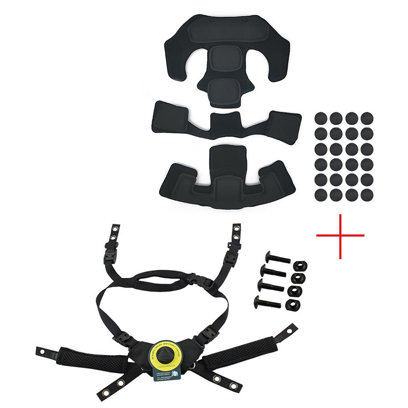 Wendy Full Memory Helmet Sponge Liner 1 Generation FAST Tactical Explosion-Proof Helmet Cushioning Pad FAST MICH Wendy Knob Adjustment Strap