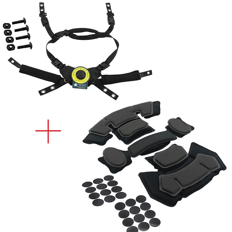 Full Memory Helmet Foam Liner 2 Generation FAST Tactical Explosion-Proof Helmet Cushioning Pad FAST MICH Wendy Knob Adjustment Strap