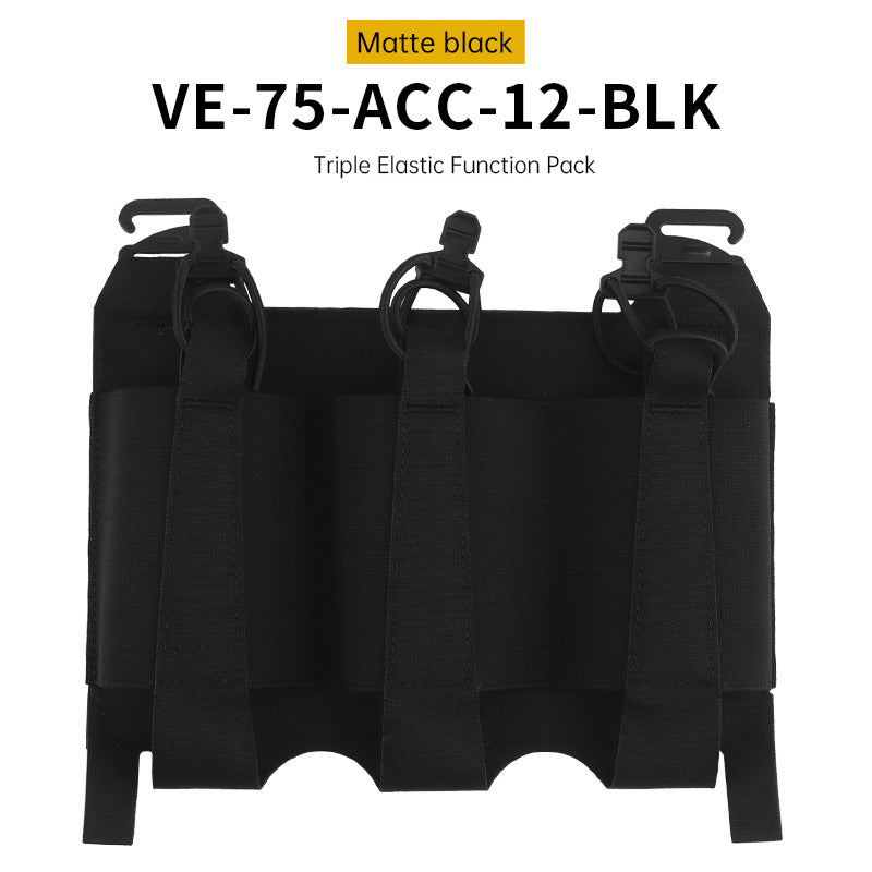 Outdoor 5.56 Triple Magazine Pouches Tactical Pouch Molle Mag Pouch for Hunting Vest