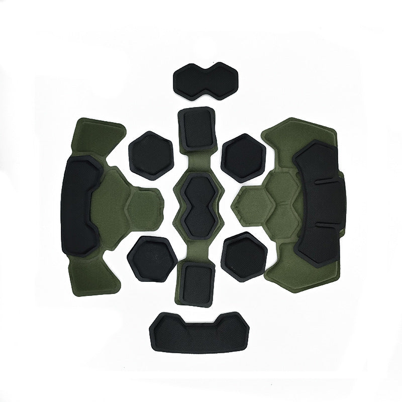 Wendy 4 Generation Helmet Liner Waterproof FAST Tactical CS Explosion-Proof Helmet Shock Absorption Cushion FAST MICH Knob Adjustment Strap