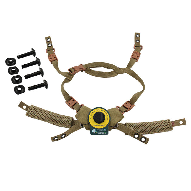 Wendy Full Memory Helmet Sponge Liner 1 Generation FAST Tactical Explosion-Proof Helmet Cushioning Pad FAST MICH Wendy Knob Adjustment Strap