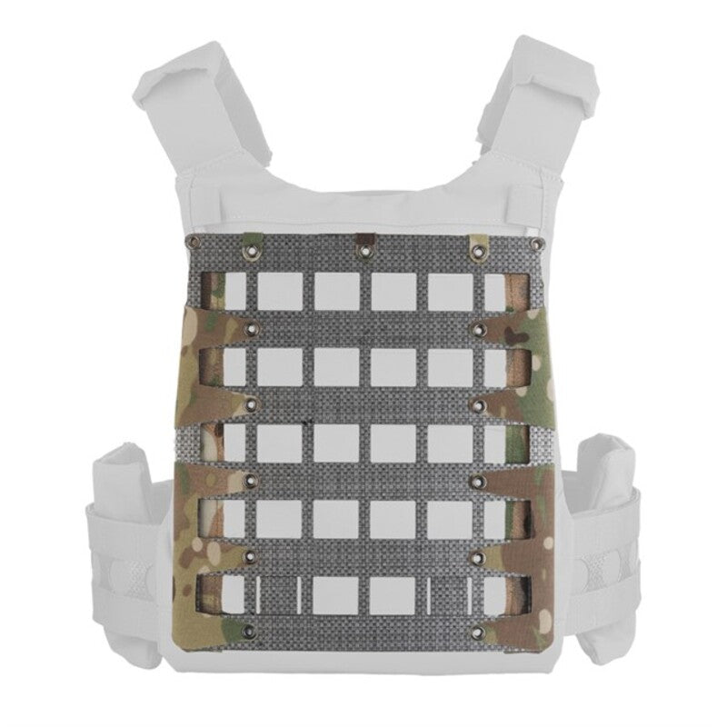 Tactical Vest - Molle Zipper Back Panel, for Paintball, Airsoft, Outdoor Hunting. Plate Carrier Expansion Equipment.