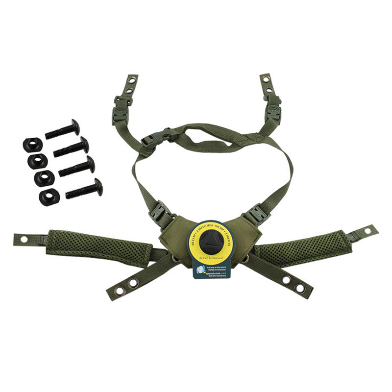 Wendy Full Memory Helmet Sponge Liner 1 Generation FAST Tactical Explosion-Proof Helmet Cushioning Pad FAST MICH Wendy Knob Adjustment Strap