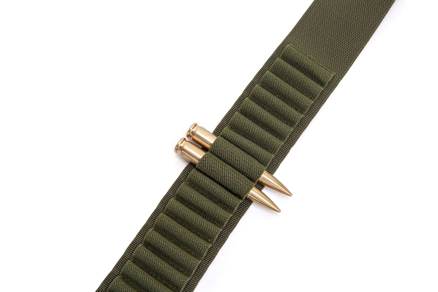 Outdoor Sports Tactical Bullet Belt 50 Holes Bulk Bullet Storage Belt Rifle Bullet Shooting Shoulder Strap
