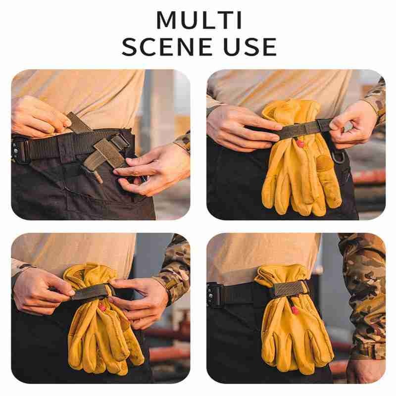 Multi-purpose Glove Hook Military Fan Outdoor Tactical Buckle Adjust Camping Glove Hanging Buckle