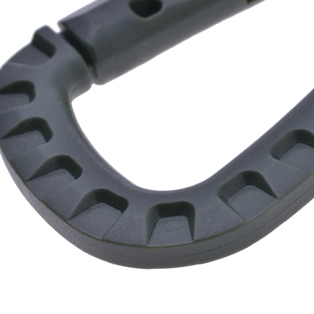 Carabiner Climb Clasp Clip Hook Backpack Molle System D Buckle Military Outdoor Bag Camping Climbing Accessories