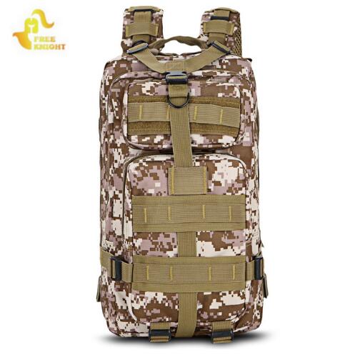 Free Knight Military Tactical Backpack 3 Day Assault Pack Army Molle Bug Out Trekking Camping Hiking Small Rucksack