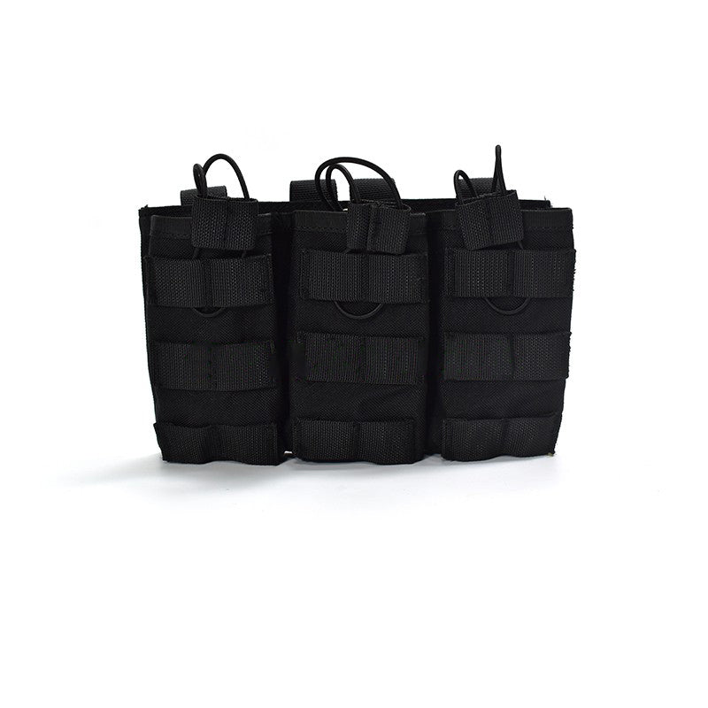 1000D Tactical Triple Bag MOLLE Accessory Bag