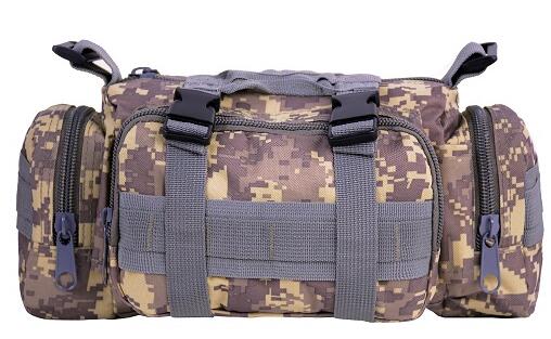 Black Hawk Commandos Multi-function Practical Waist Pack  Handlebar military Camouflage Shoulder Bag for outdoor sports activities