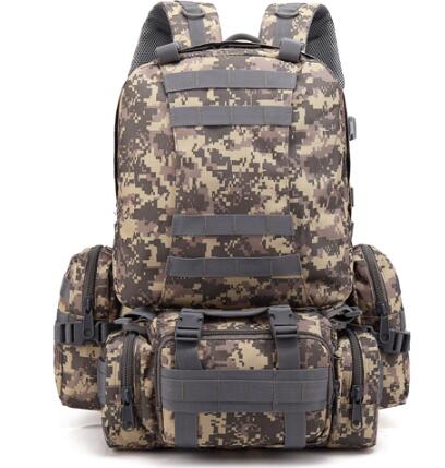 Black Hawk Commandos Military Backpack 3-day Assault Pack 35-55L camouflage bag