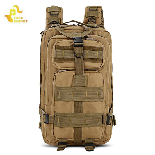 Free Knight Military Tactical Backpack 3 Day Assault Pack Army Molle Bug Out Trekking Camping Hiking Small Rucksack