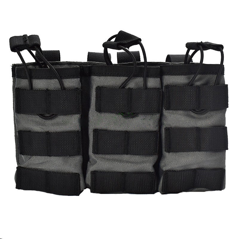 1000D Tactical Triple Bag MOLLE Accessory Bag