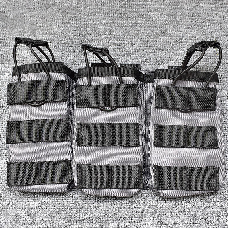 1000D Tactical Triple Bag MOLLE Accessory Bag