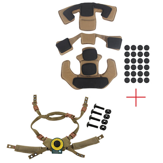 Wendy Full Memory Helmet Sponge Liner 1 Generation FAST Tactical Explosion-Proof Helmet Cushioning Pad FAST MICH Wendy Knob Adjustment Strap
