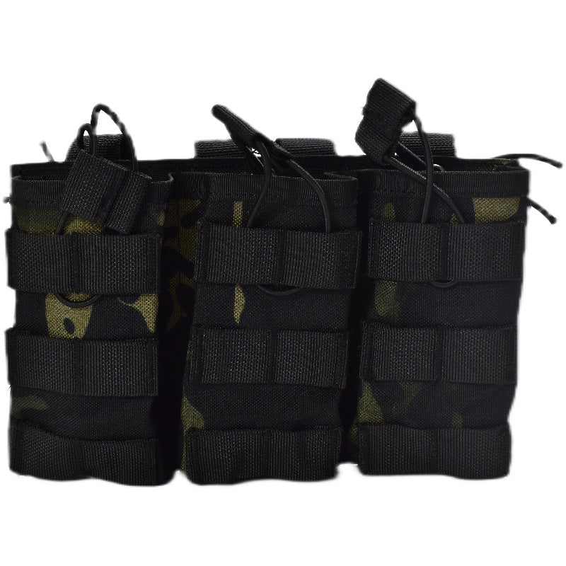 1000D Tactical Triple Bag MOLLE Accessory Bag