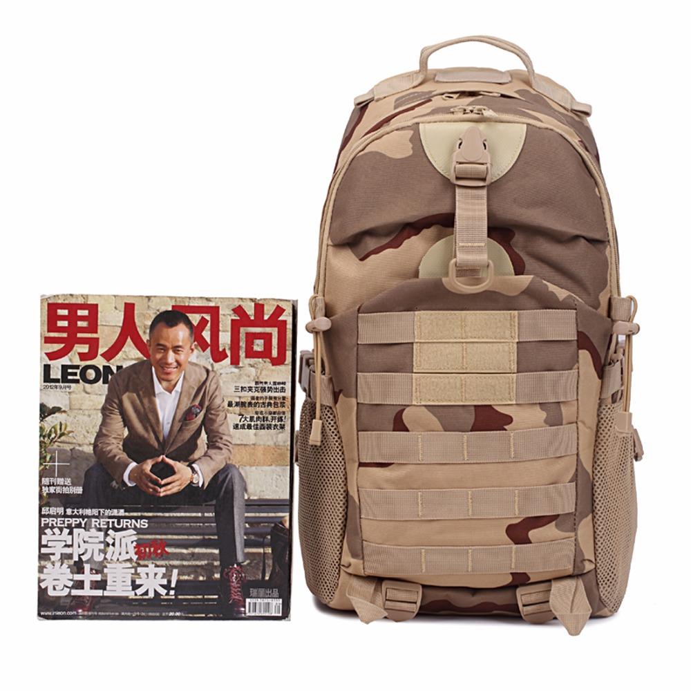 Black Hawk Commandos Military 3D Backpack Shoulder Bag 35L Molle System Waterproof camouflage tactics pack for Travelling