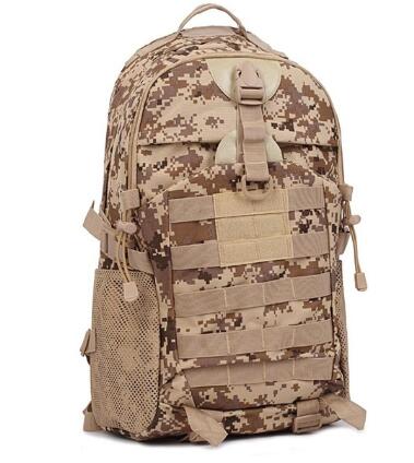 Black Hawk Commandos Military 3D Backpack Shoulder Bag 35L Molle System Waterproof camouflage tactics pack for Travelling