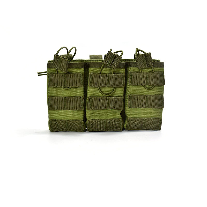 1000D Tactical Triple Bag MOLLE Accessory Bag