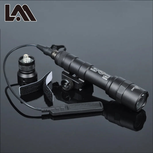 Surefire M600 M600B Weapon Gun light Lanterna Airsoft Rifle arma Flashlight Pistol Scout Light Torch  Hunting Pictinny Rail